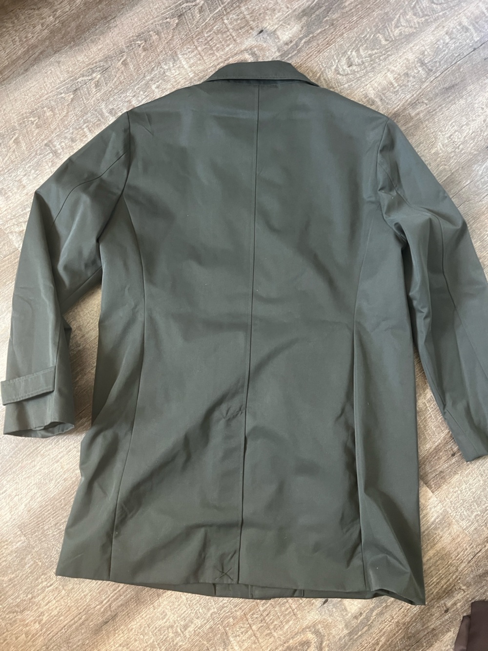 Stafford Mid Weight Trench Coat-Size Large - Picture 6 of 12